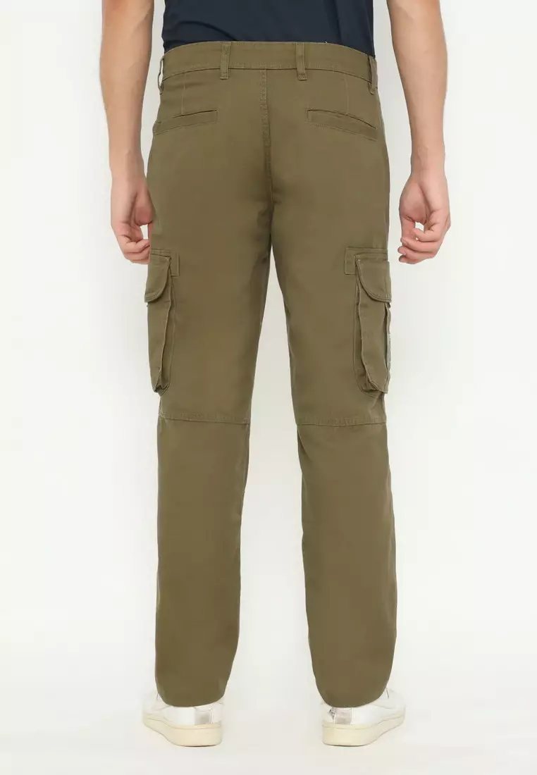 RBJ Celana Cargo Panjang Regular Fit Cotton Premium Pria