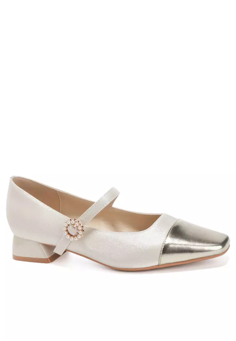 Discount on Twenty Eight Shoes  shoes - SKU: 3cm Color Matching Mary Jane Shoes By213-25