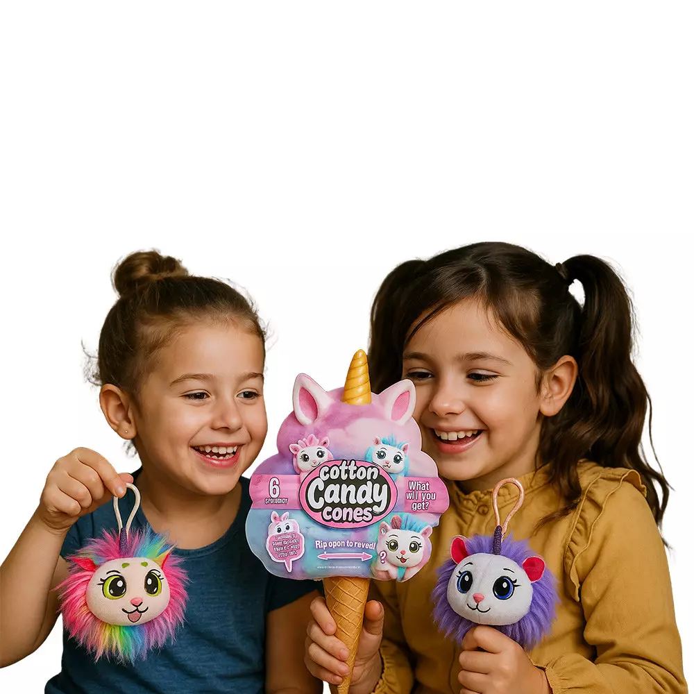 EMCO GANTUNGAN KUNCI COTTON CANDY CONES RANDOM