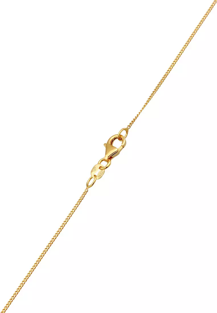 Set Perhiasan Perak 925 Wanita Shell Pearl Gold Plated Embellished with Crystal by Swarovski®
