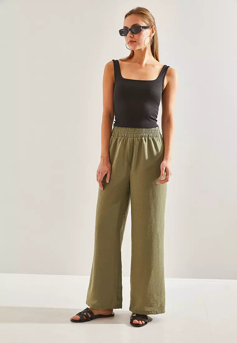 Elastic Waist Trousers