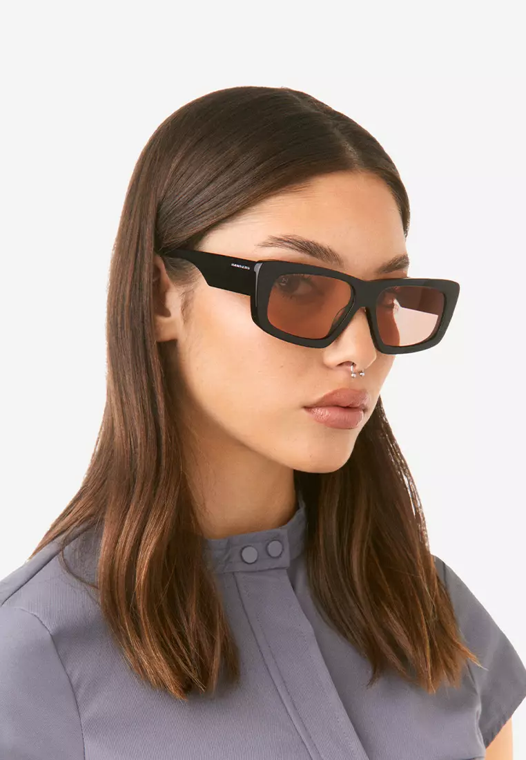 HAWKERS Black Nude Zenith Sunglasses For Men And Women, Unisex. Official Product Designed In Spain