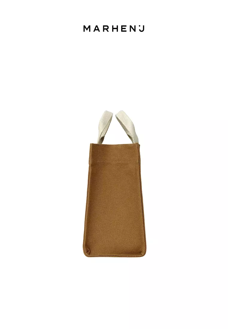 RICKY MINI Canvas Crossbody Bag Sand Beige