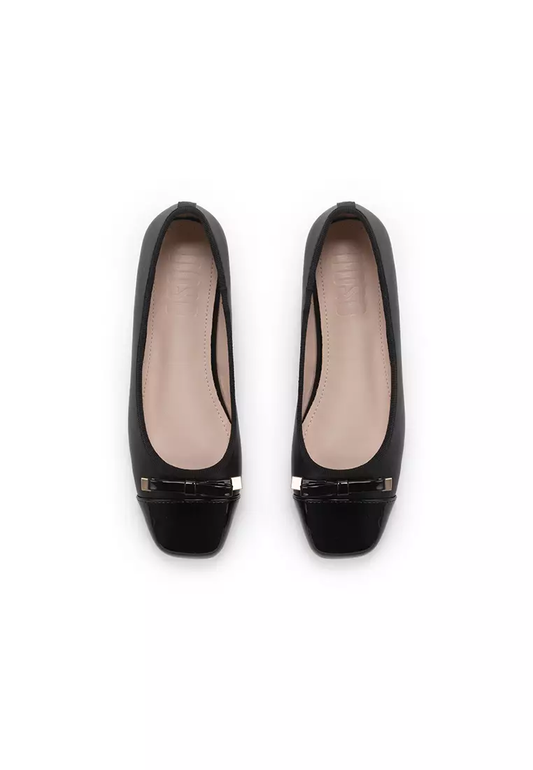 DUO TONE FLAT BALLERINA 休闲平底鞋