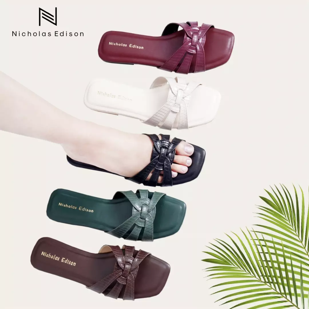 Nicholas Edison Sandal Costa Black