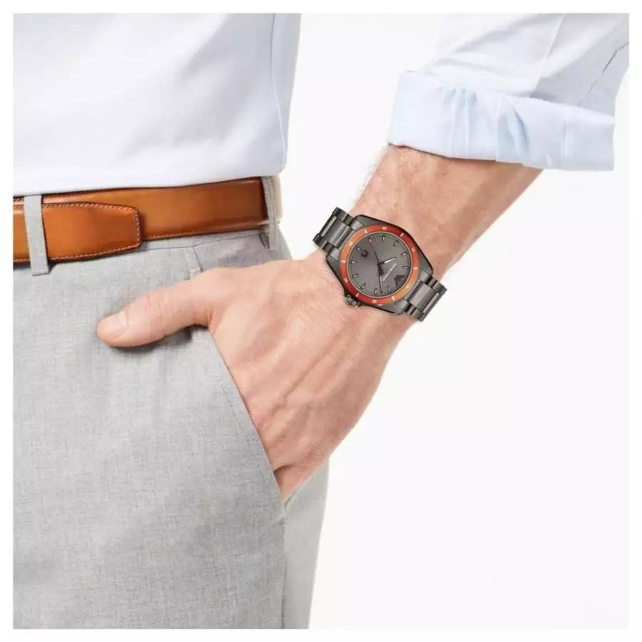 Emporio Armani Sigma Three-Hand Gunmetal - AR11178