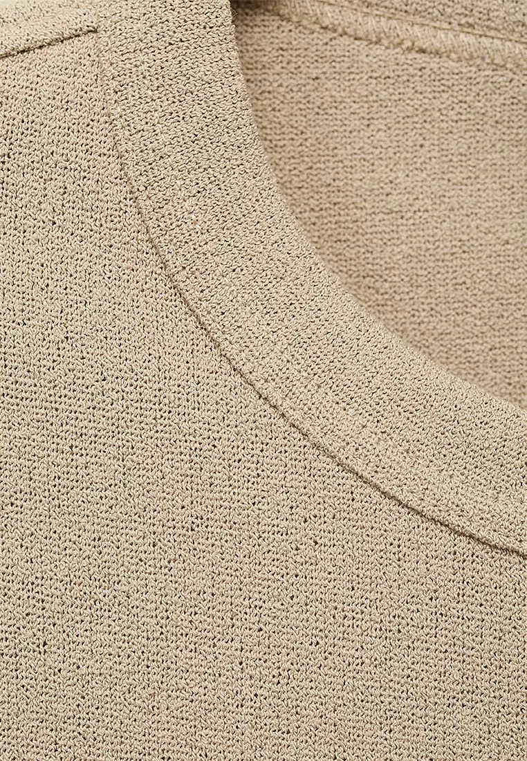 Fine-Knit T-Shirt