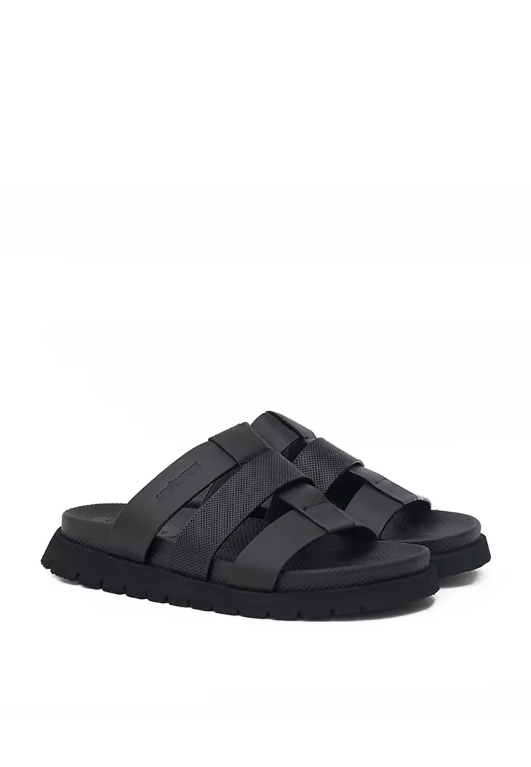 Sandal Pria Gino Mariani Gasparo Hitam