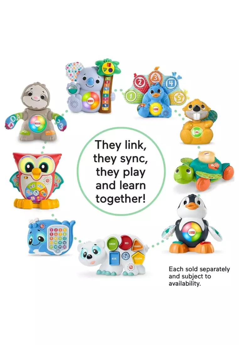 Fisher-Price Busy Buddies Pop-Up Infant Fine Motor Toy for Ages 9+ Months