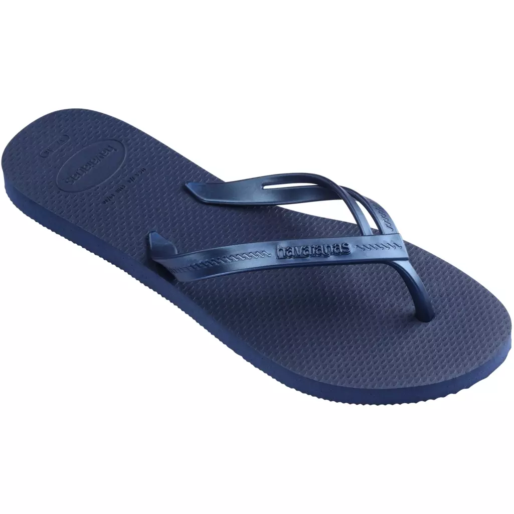 [ONLINE EXCLUSIVE] Havaianas 0555 Elegance Navy Blue - Sandal Wanita