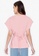 ZALORA WORK pink Wrapped Button Top 4F3DAAABC8FB79GS_2