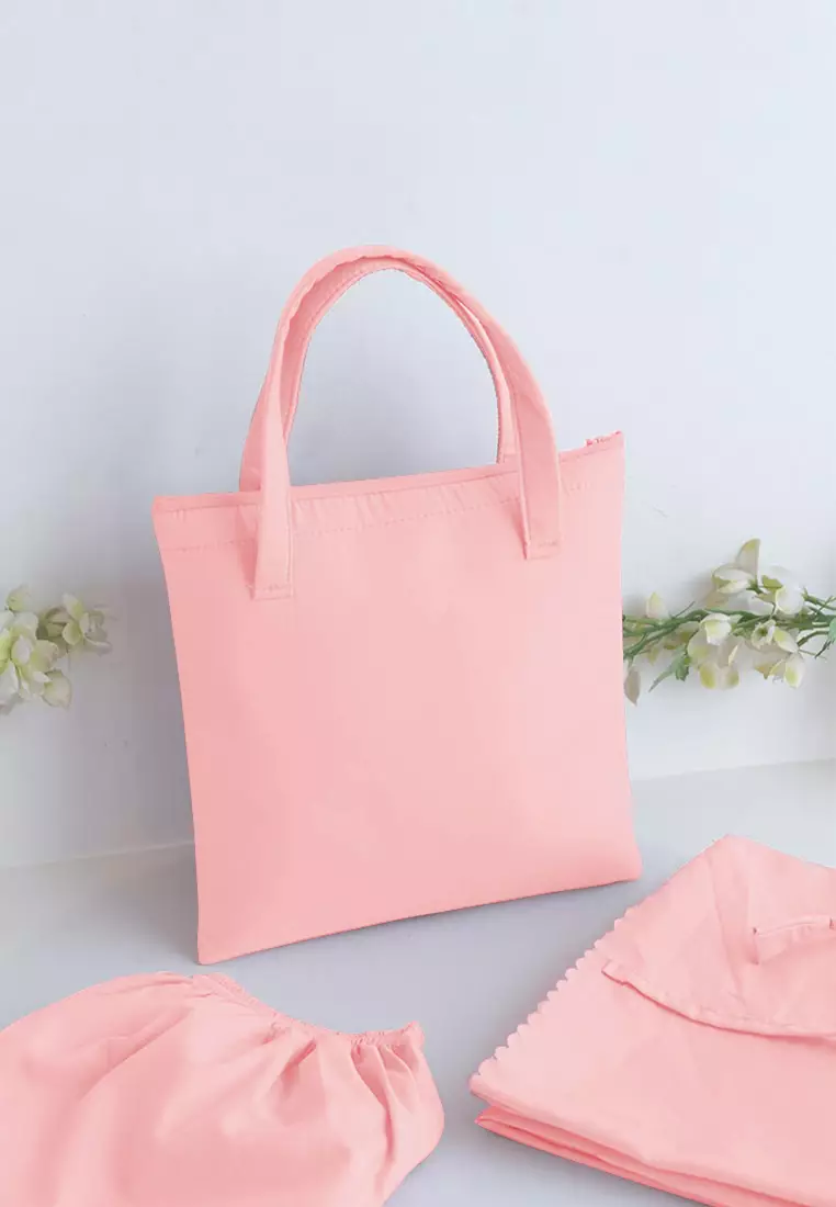 Zelena - Mukena Basic Sabira Lasercut 2in1 Prayer Set - Anak