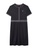 FILA navy Embroidery F-box Logo Back Slit Cotton Dress 9F816AA6B1B6BEGS_5