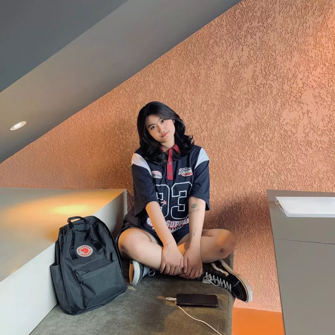 OOTDSUPPLY Oversize Rugby Polo Shirt Springfield Combination | Kaos Polo Pria dan Wanita OVZ-PSR041