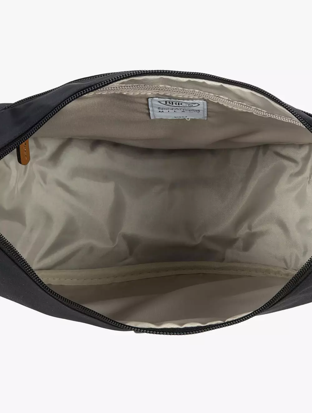 BRIC'S CR X-Bag Half Moon Bag L - BLACK