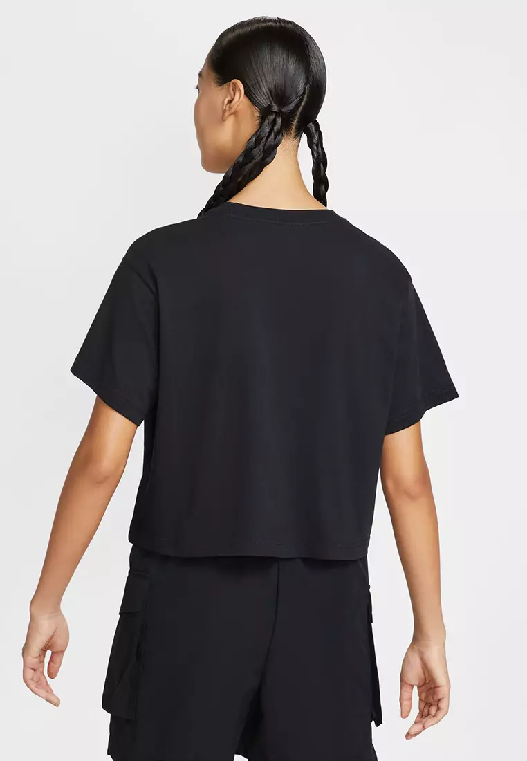 Sportswear Club Loose Cropped T-Shirt