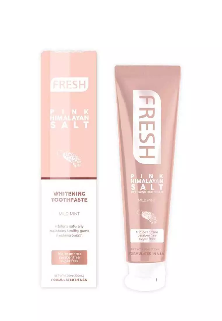 Buy Fresh Philippines Pink Himalayan Salt Toothpaste (120ml) 2023 ...