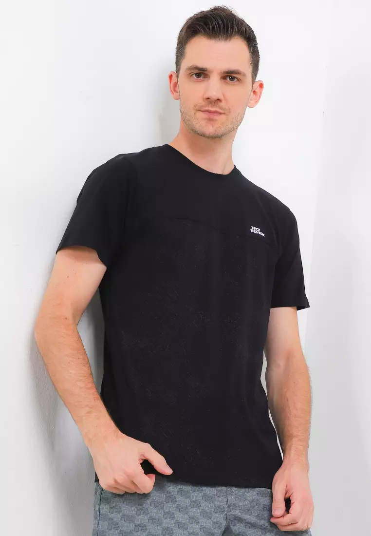 Cutting Slim Fit T-Shirt