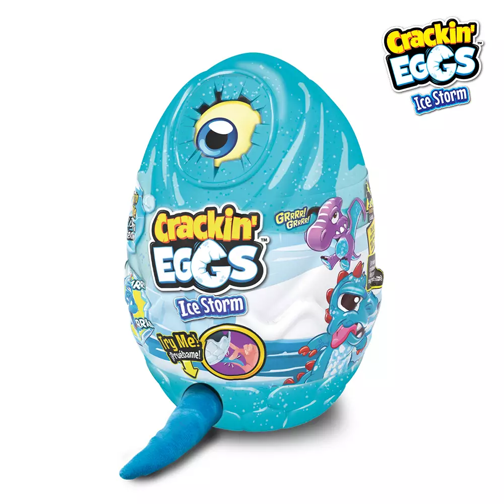 Crackin Eggs Dino Ice Slushysaur - Mainan Telur Boneka