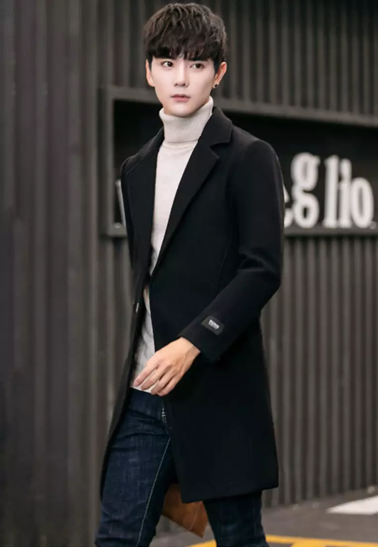 Thick Lapel Trench Coat YO1211