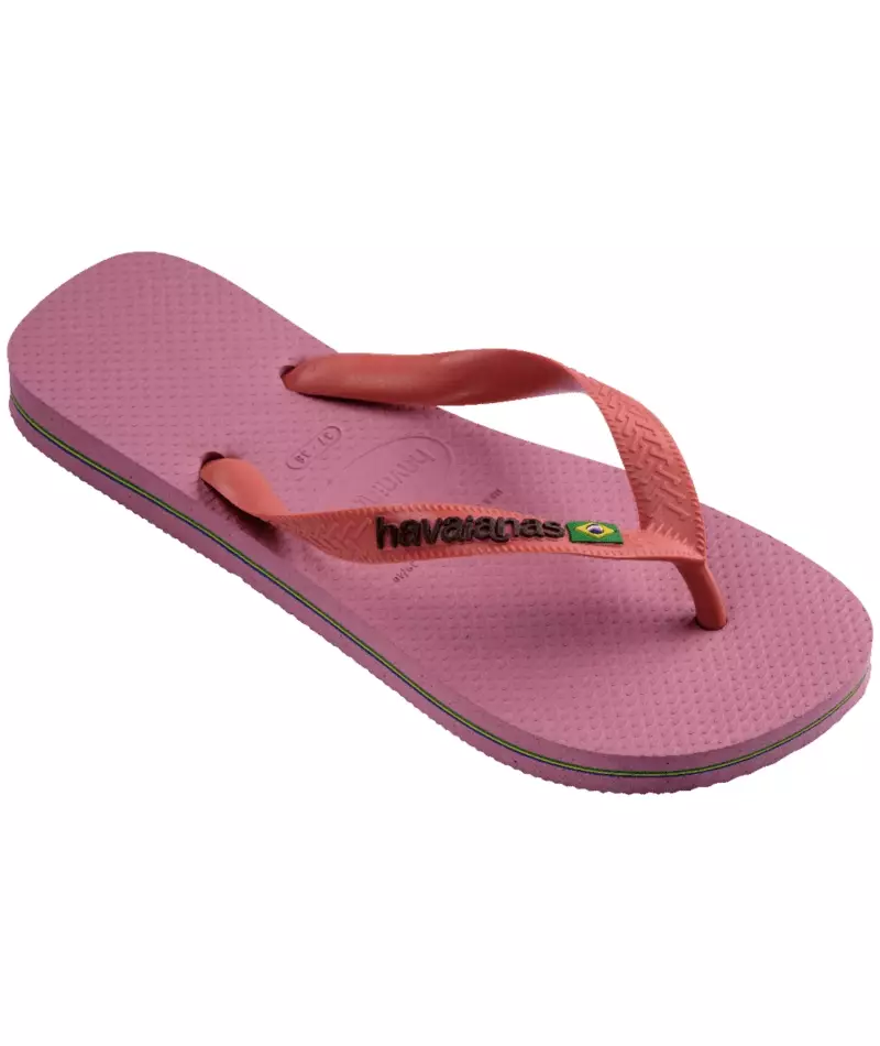 [ONLINE EXCLUSIVE] Havaianas 1105 Brasil Logo Rose Chiffom - Sandal Pria