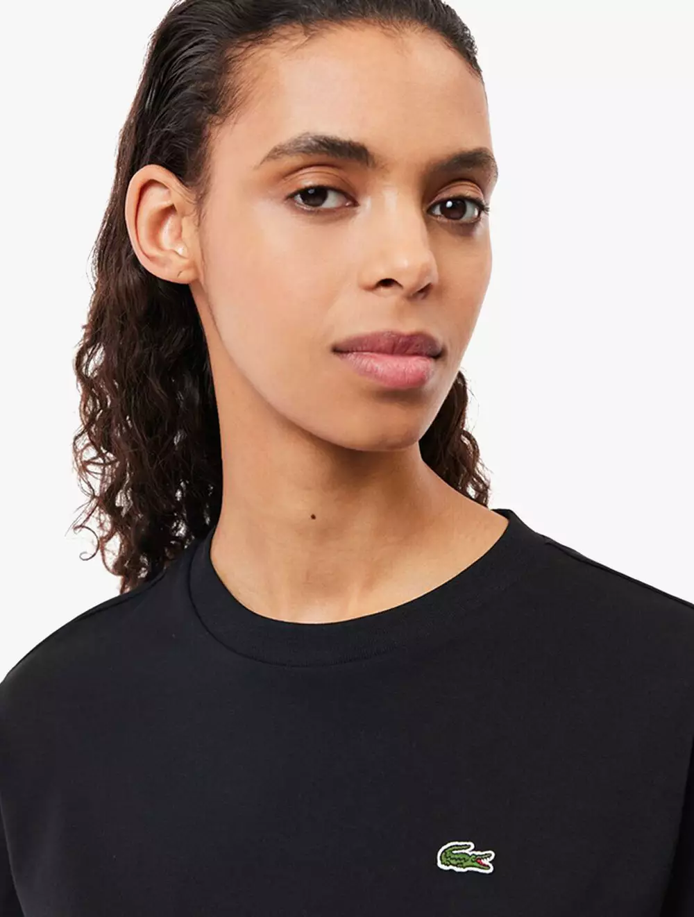 Relaxed Fit Lightweight Cotton Pima Jersey T-shirt - Black