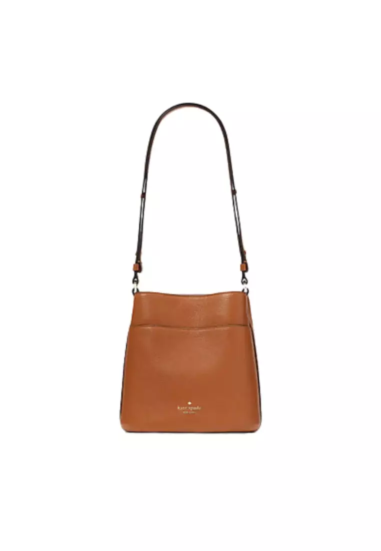 Buy Kate Spade Kate Spade Leila Bucket Bag Small In Warm Ginger