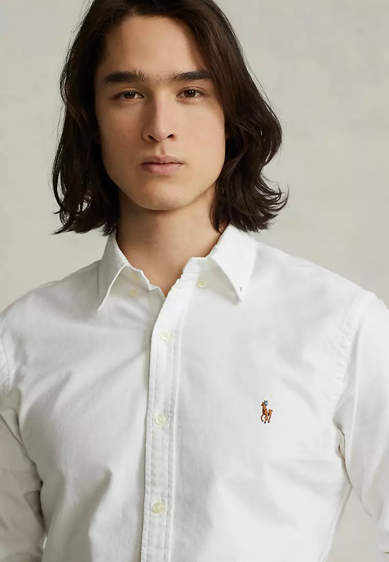 Slim Fit Oxford Long Sleeve Shirt