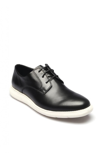 East Rock black St Derby Plain Toe Men's Formal Shoes 8B80FSH6053711GS_1