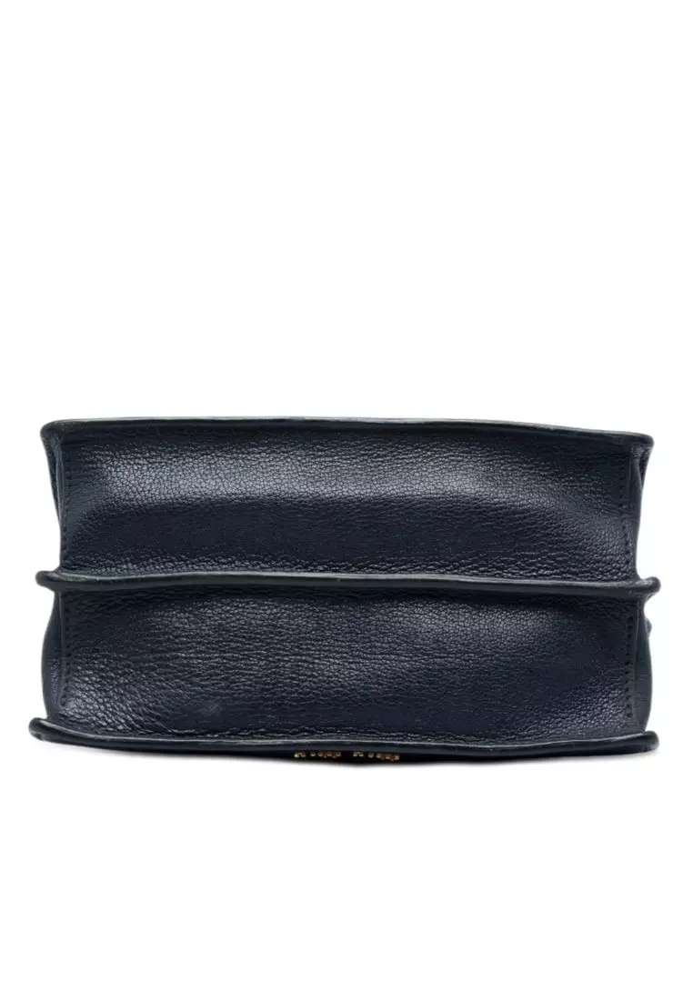 Pre-Loved Miu Miu Goatskin Madras Crossbody