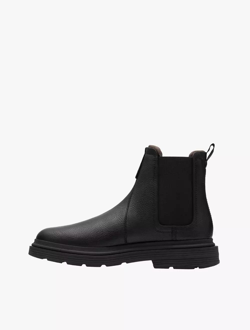 Clarks Badbury Easy Black Leather