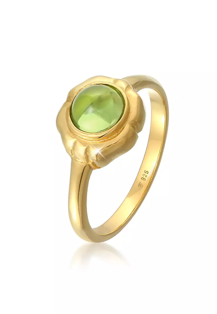 Peridot stone ring online deals