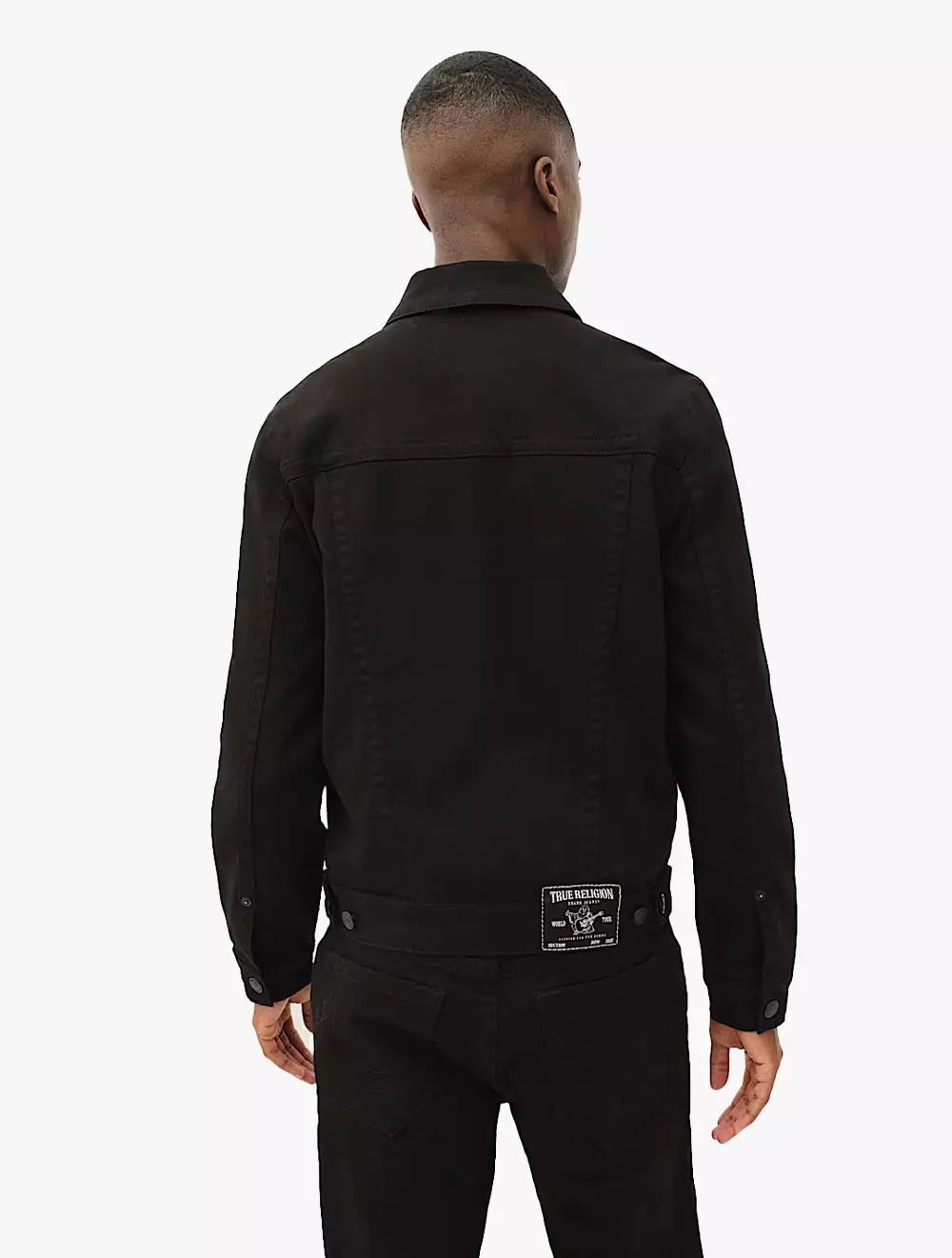 True Religion - Men Jackets - TRUCKER JACKET - Black