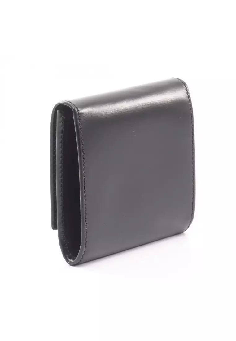 Pre-Loved Cartier Pasha coin purse leather black