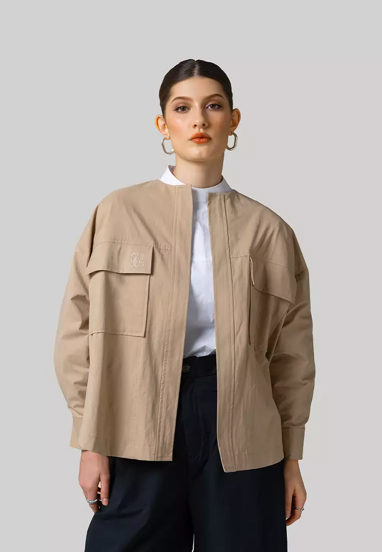 Kami Lila Oversized Outer Latte