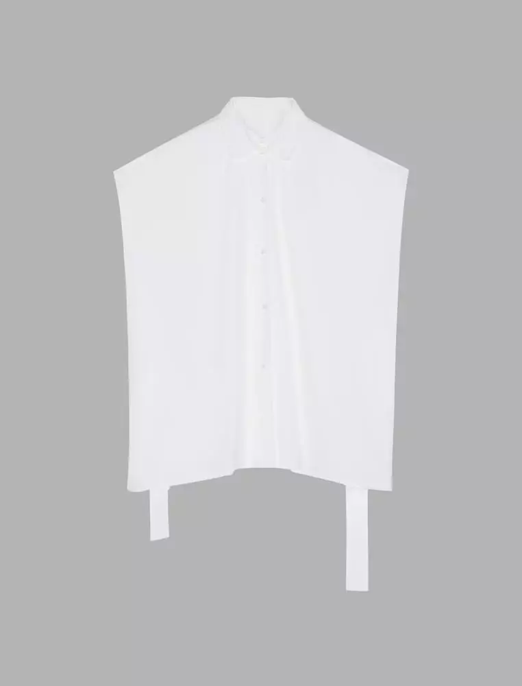 JNBY女士無袖寬鬆襯衫