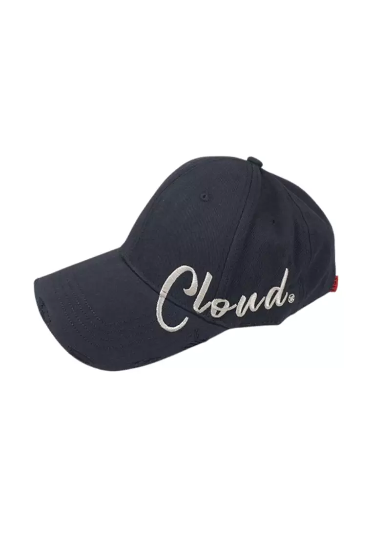Topi Baseball Cap Embroidered Cloud - GN-56 ORIGINAL - Black