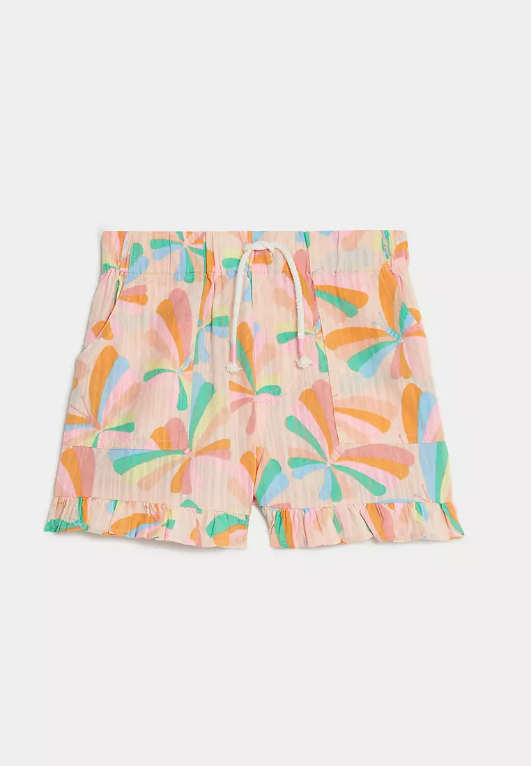 Pure Cotton Striped Shorts