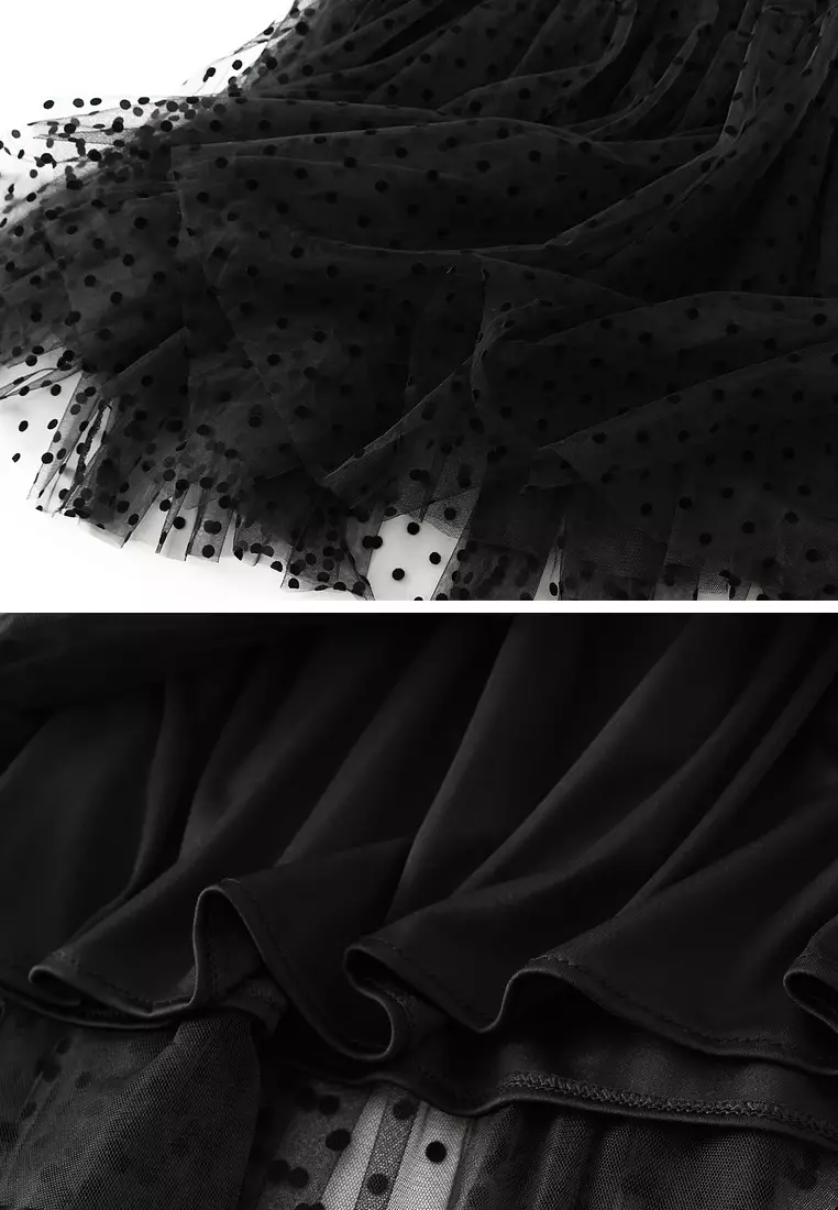 Buy Twenty Eight Shoes Polka Dot Mesh Puffy Skirt‌‌ AF-1216