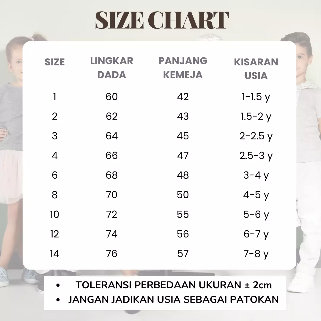 Wakakids Kemeja Anak Laki Laki Usia 1 Tahun Hingga 8 Tahun Atasan Baju Kerah Shanghai Mandarin Collar Motif Eiffel Tower Full Printing 4231 Vensk Cream