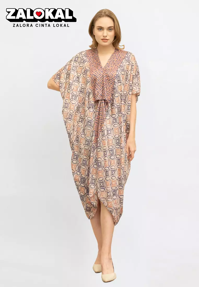 Nayara Dress Batik Anindia coklat