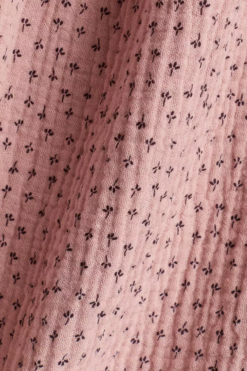 Cotton muslin dress
