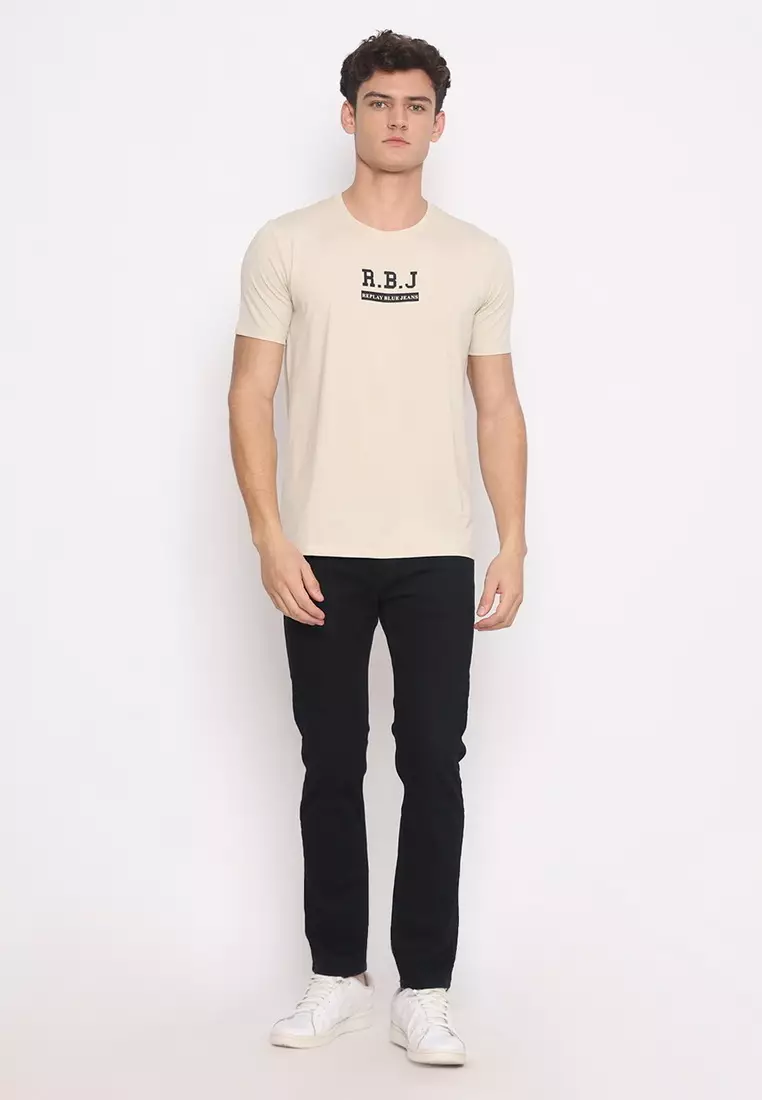 RBJ T-Shirt Cotton Spandex Pria 2562370021