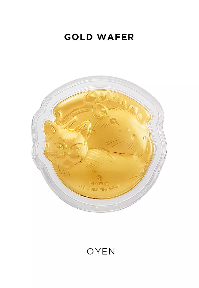 HABIB x Zoo Negara Collection (Oyen) | 999.9 Gold Wafer (0.20g)