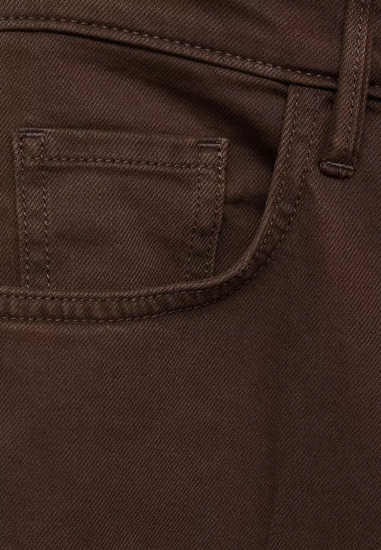 High-Waisted Wide-Leg Jeans