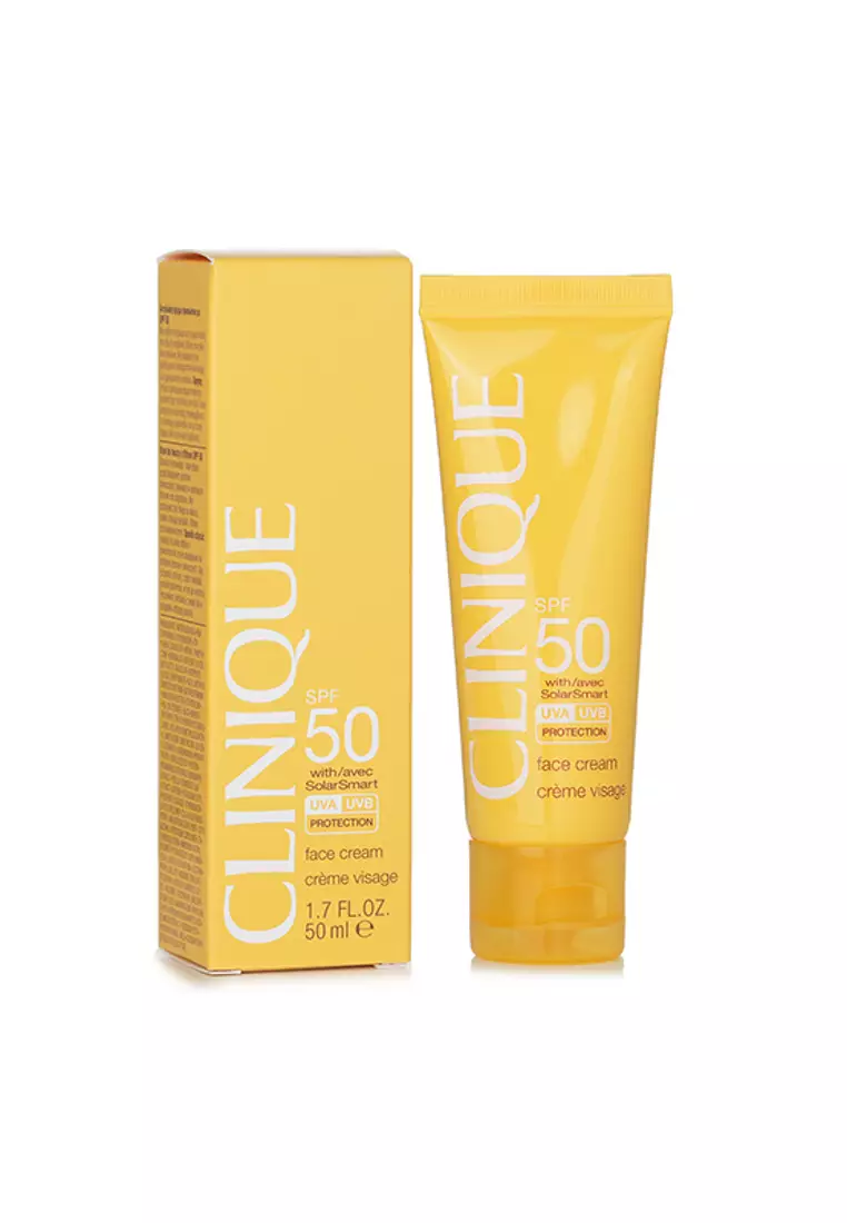 CLINIQUE - Sun SPF 50 Face Cream UVA/UVB 50ml/1.7oz.