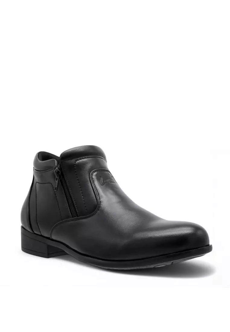 Men Slip On Faux Leather Business Formal - 250211262