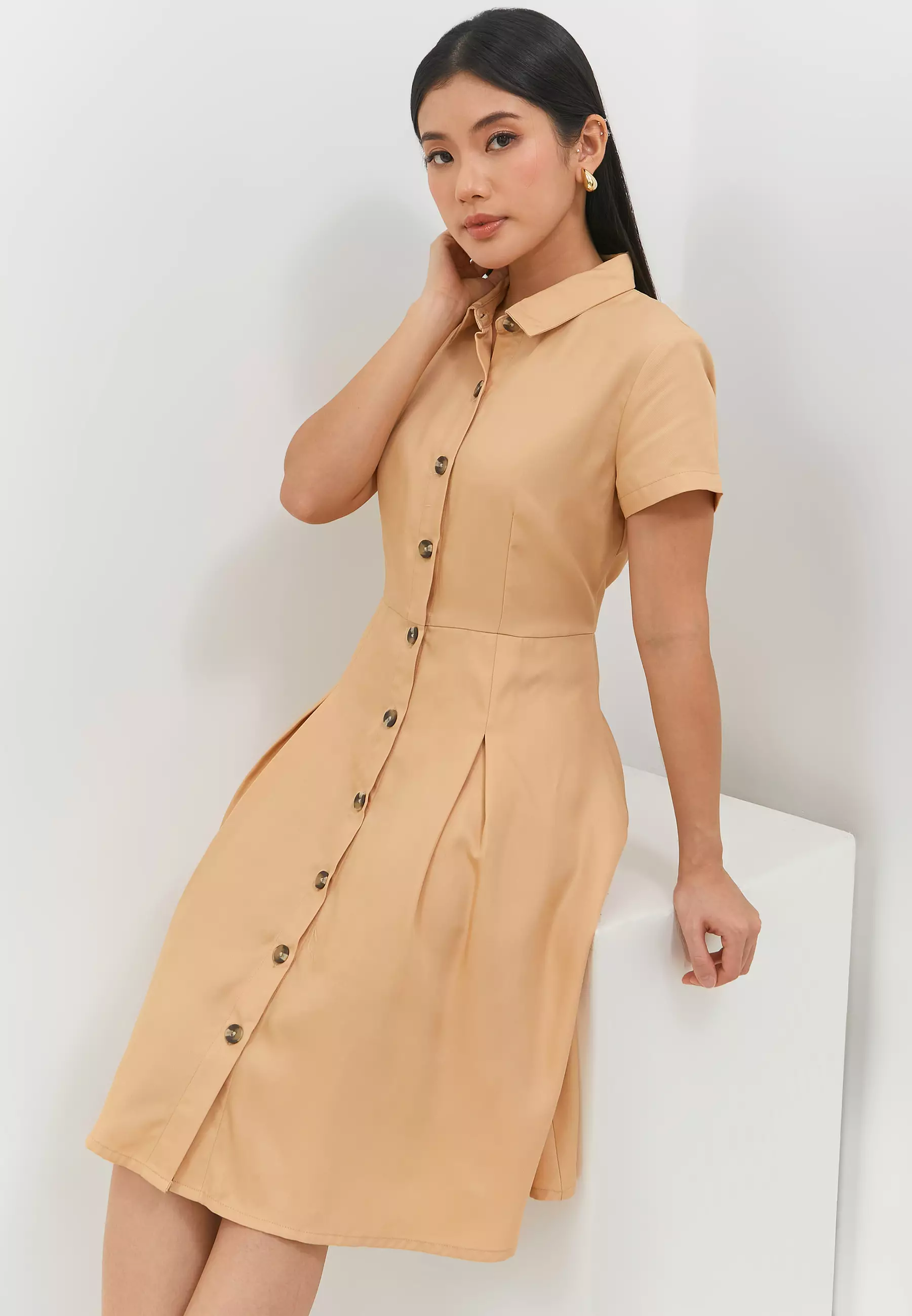 Agatha Cream Dress (G.43123)