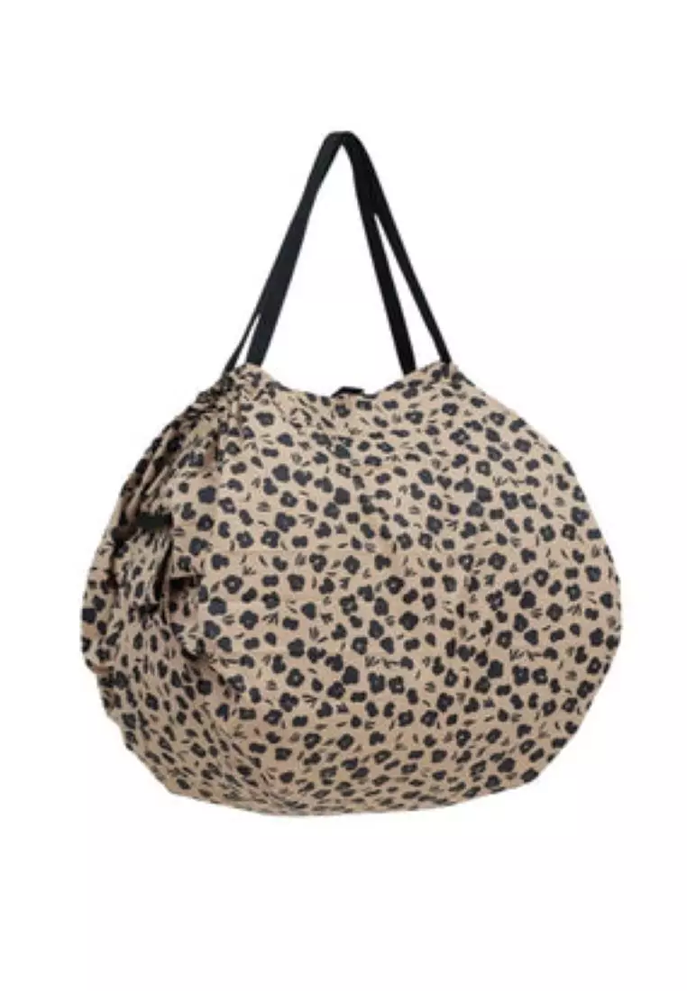 Shupatto Foldable Tote (L) - Ashiato (Paw Marks)
