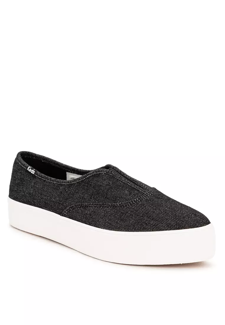 Discount on Keds  shoes - SKU: Point Slip Textile Sneakers